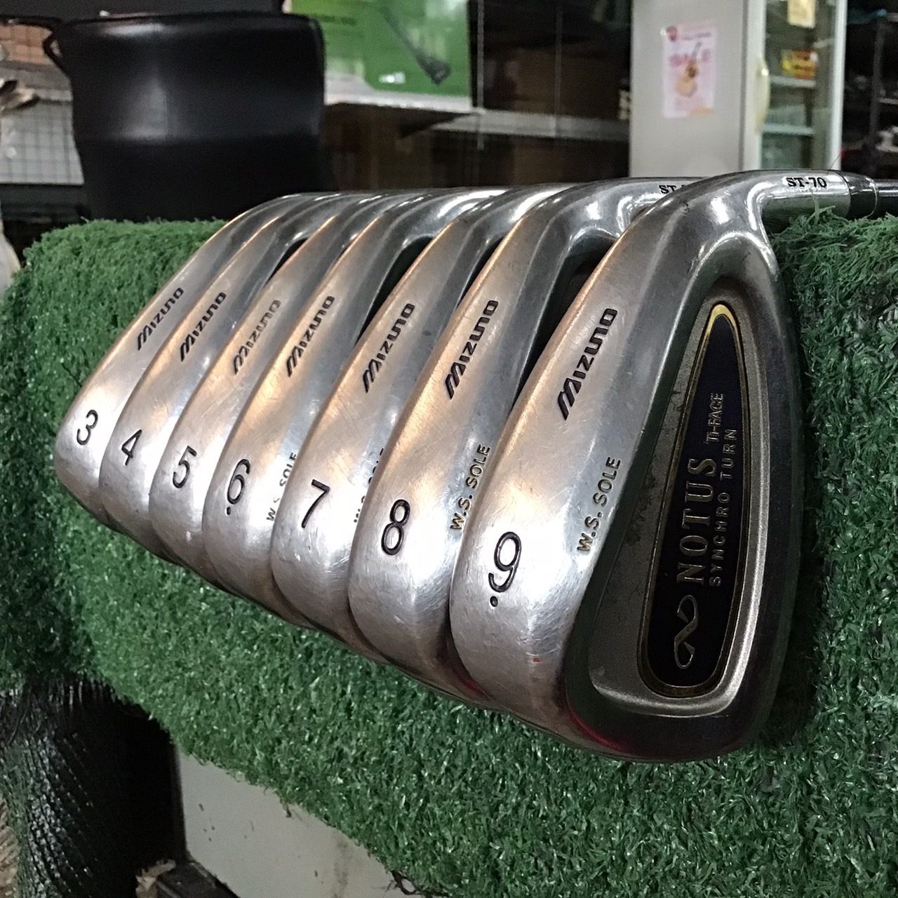 ไม้กอล์ฟ Mizuno : NOTUS SYNCHRO TURN ST-70 / α-Ti ก้านกราไฟร์