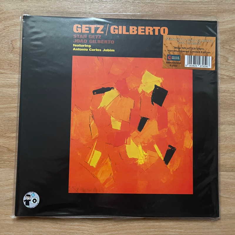 แผ่นเสียง Stan Getz - Getz / Gilberto , Vinyl, LP, Album, Reissue, ** Clear/Orange Splatter Vinyl แผ่นเสียงมือหนึ่ง ซีลเปิด