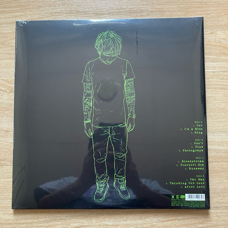 แผ่นเสียง Ed Sheeran -X ,2 x Vinyl, 12", 45 RPM, Limited Edition, Reissue, Transparent Clear มือหนึ่ง ซีล
