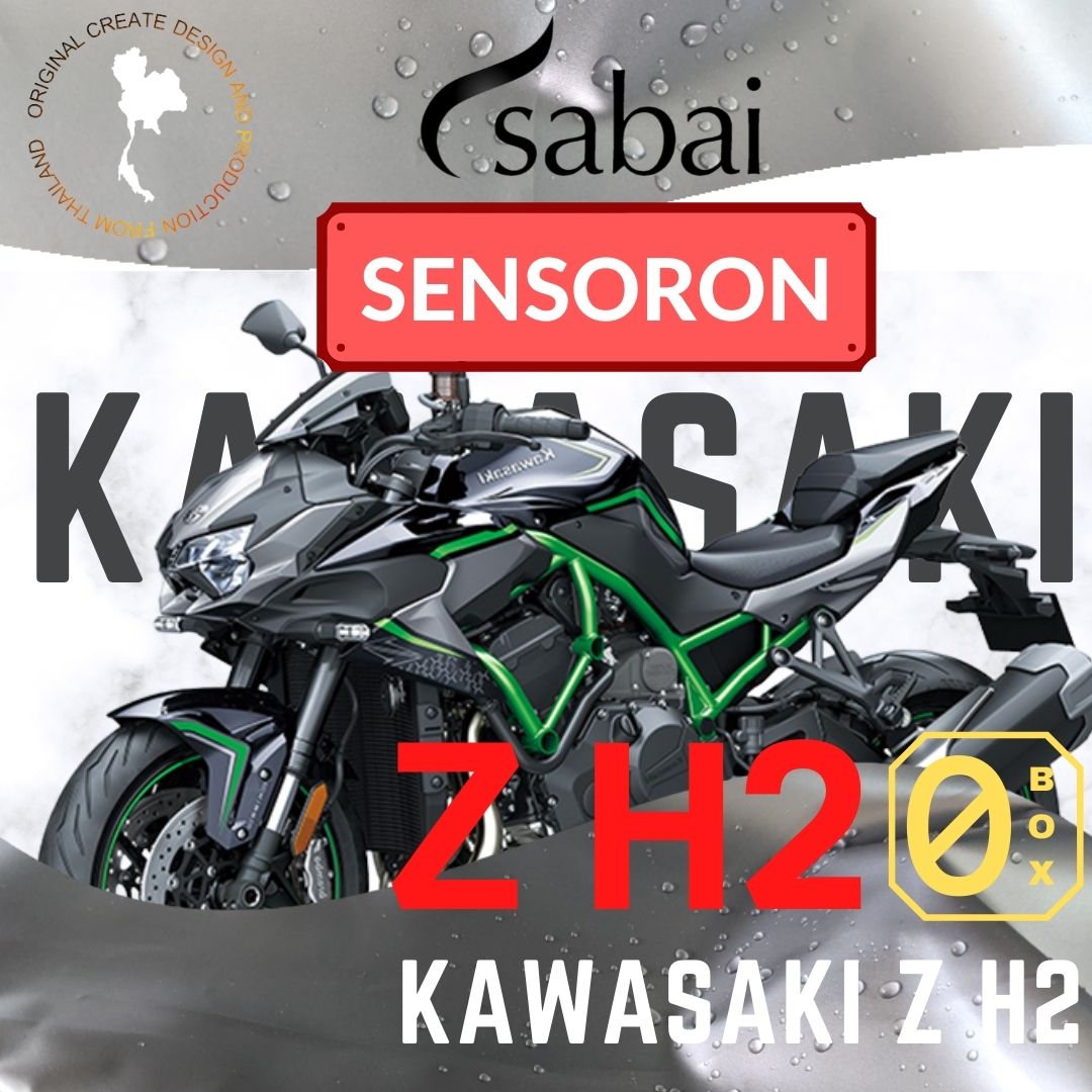 Sabai Cover ผ้าคลุมรถมอเตอร์ไซค์ Sensoron Size L0 ( Kawasaki Z H2 no BOX ) #Motorcycle Cover #ผ้าคลุมมอไซ, Big Bike, บิ๊คไบค์