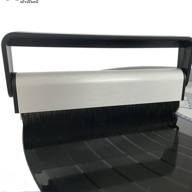 Goka Anti-static record cleaner set ชุดแปรงปัดทำความสะอาดแผ่นเสียง แปรงปัดแผ่นเสียง,น้ำยาทำความสะอาดแผ่นเสียง