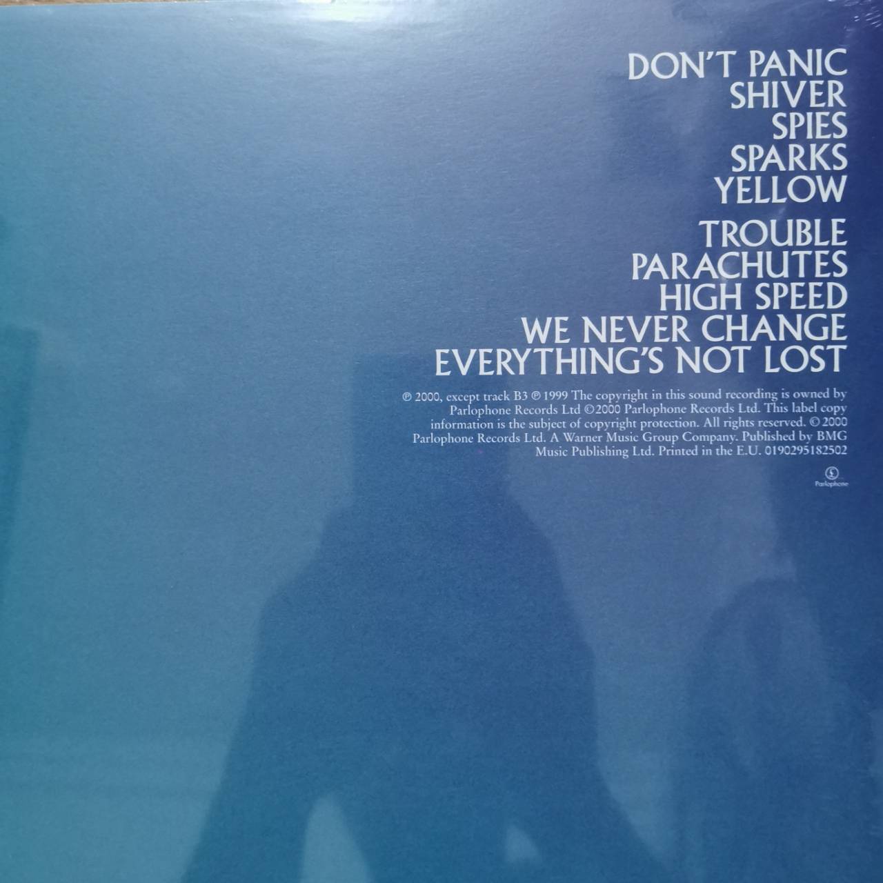 แผ่นเสียง COLDPLAY อัลบั้ม PARACHUTES / 20TH ANNIVERSARY / translucent yellow vinyl แผ่นเสียงใหม่ ซีล