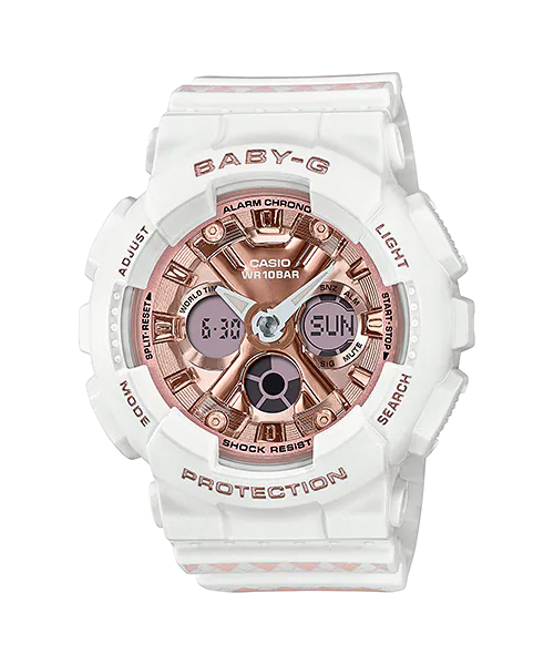 BA-130SP-7A | อะนาล็อก-ดิจิตอลมาตรฐาน | BABY-G | นาฬิกา