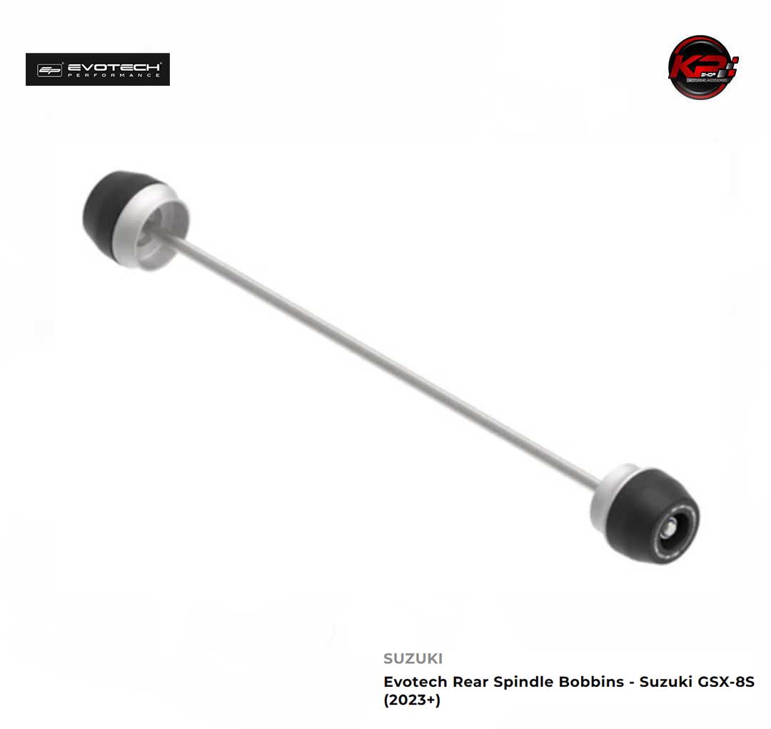 กันล้มหลัง Evotech Rear Spindle Bobbins - Suzuki GSX-8S (2023+)