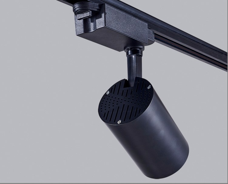 โคมไฟแทรกไลท์ LED Tracklight Chip COB 20W Body Black