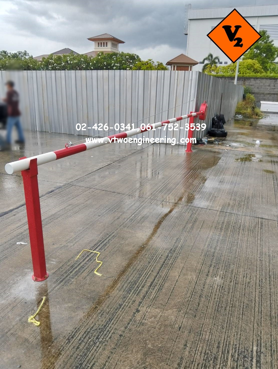 ไม้กระดก กั้นรถยนต์ NO.1