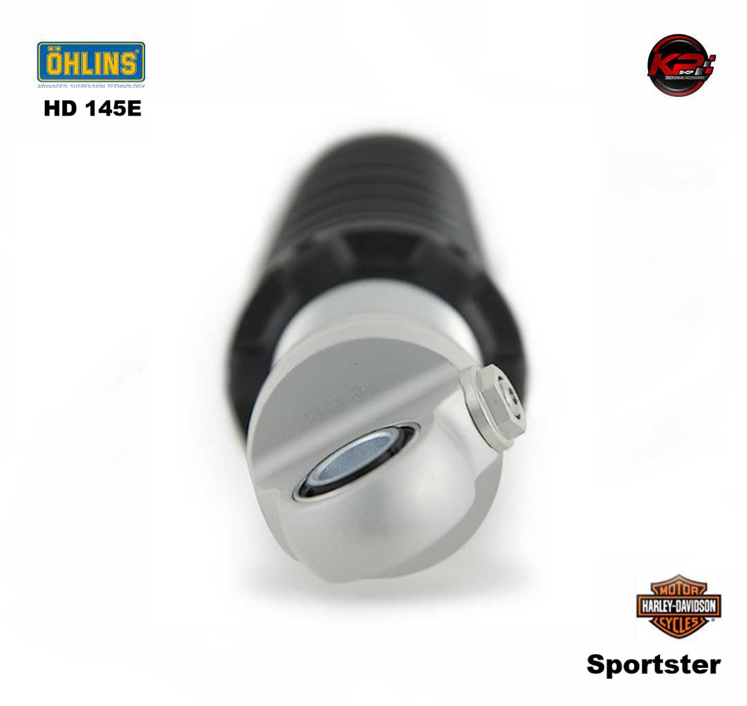 โช๊คอัพหลัง OHLINS HD 145E (396 mm, black springs) Harley-Davidson Sportster