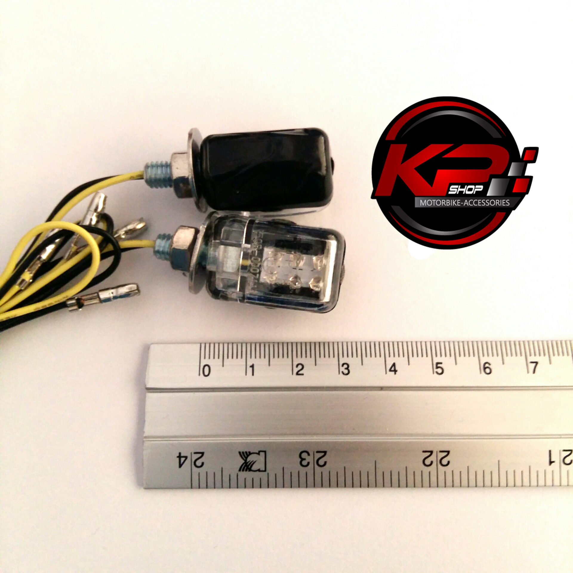 ไฟเลี้ยวมอเตอร์ไซค์แต่ง led ดวงเล็ก