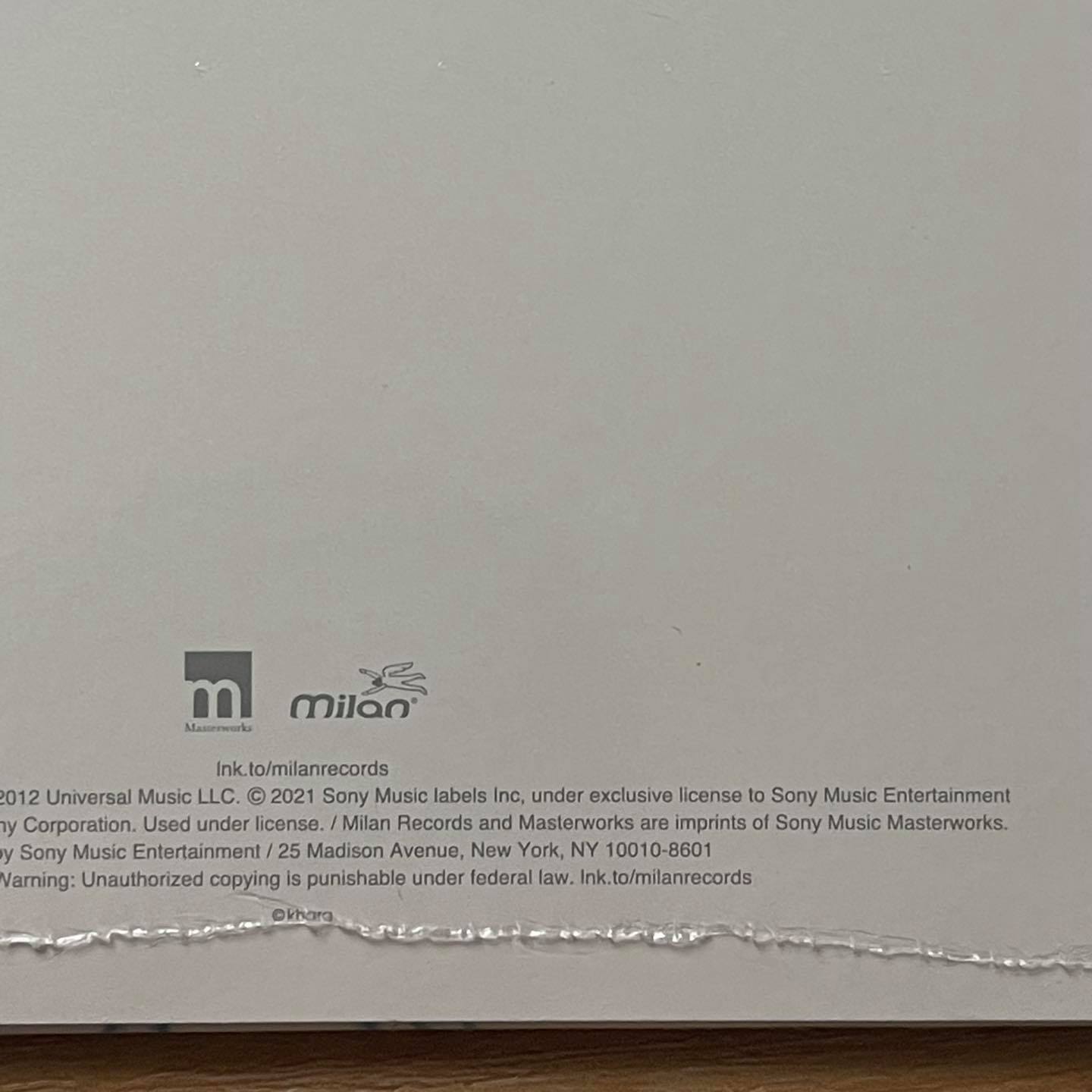 แผ่นเสียง Hikaru Utada* – One Last Kiss **Clear Vinyl แผ่นเสียงมือหนึ่ง ซีล