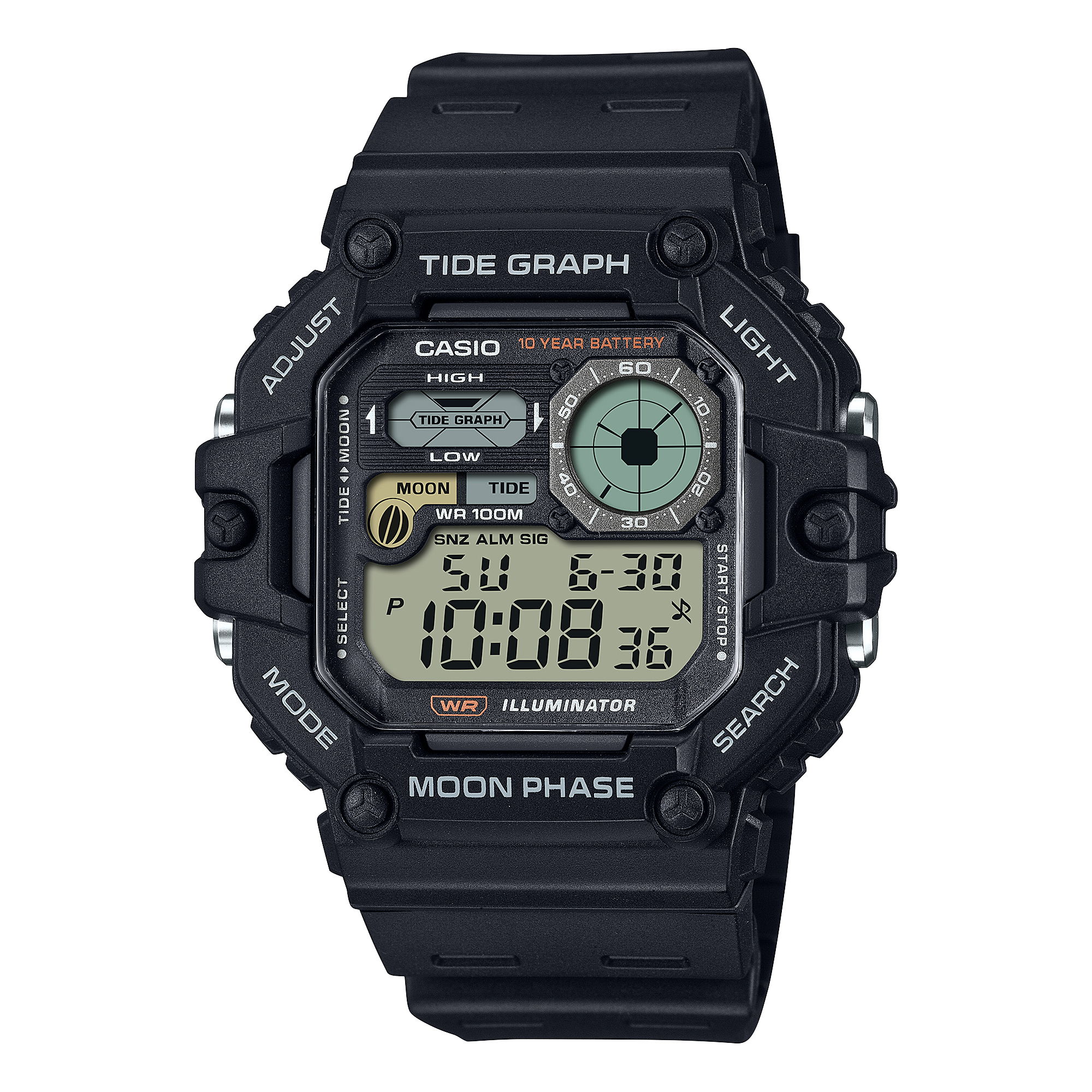 WS-1700H-1AV | ดิจิตอล | วัยหนุ่มสาว | นาฬิกา | CASIO