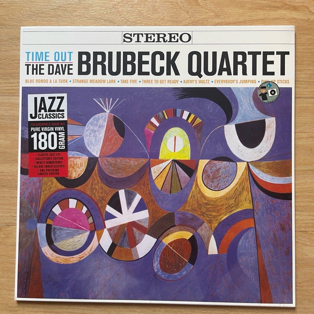 แผ่นเสียง The Dave Brubeck Quartet Time Out , Vinyl, LP, Album, Reissue,180g,มือหนึ่ง ซีล