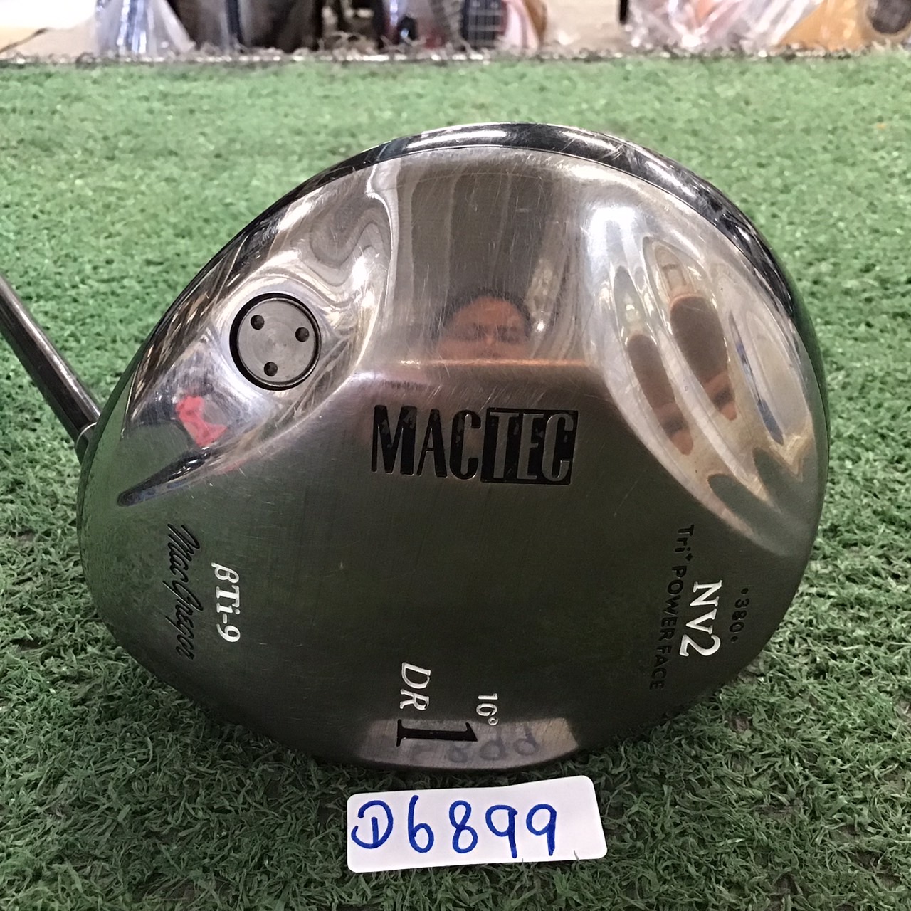 DRIVER 10 องศา MacGregor : MACTEC NV2 Tri+ POWER FLEX-R ก้านกราไฟร์