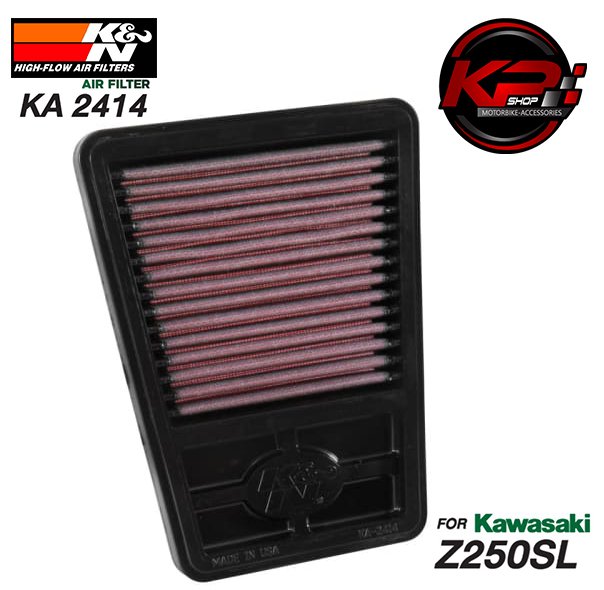 กรองอากาศ K&N KAWASAKI Z250SL (KA 2414)