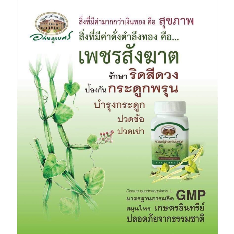 แคปซูลเพชรสังฆาต อภัยภูเบศร