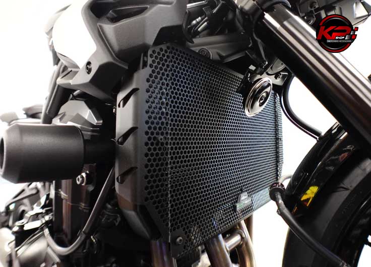 การ์ดหม้อน้ำ Evotech Radiator Guard - Kawasaki Z900 (2025+)