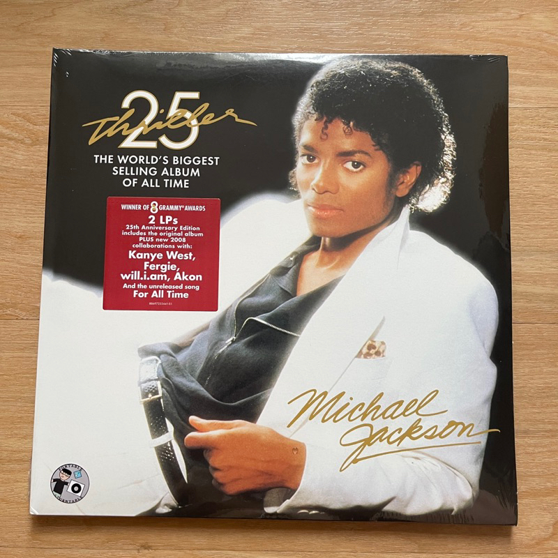 แผ่นเสียง Michael Jackson - Thriller 25 , 2 x Vinyl, LP, Album, Remastered, Stereo, Gatefold ,US มือหนึ่ง ซีล
