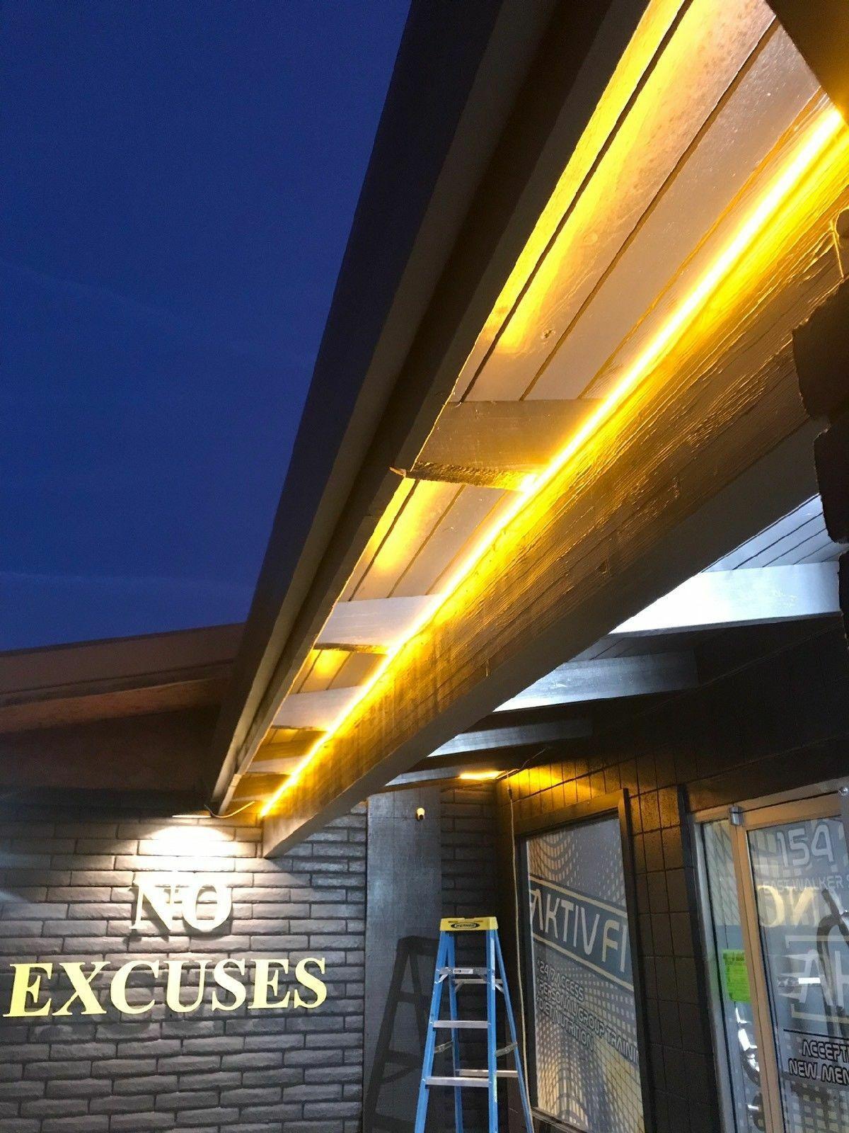 [ฟรี !ปลั๊กหัวจ่าย 3 เส้น] LED Neon Flex ม้วน 50 เมตร ไฟเส้น led นีออนเฟล็กซ์ ไฟแอลอีดีนีออนดัด สามารถ ตัด ดัด โค้ง งอ ตกเเต่ง ได้ตามต้องการ AC220V เหมาะกับการเดินไฟซ่อนฝ้า แต่งภายในและภายนอกสถานที่ -แสงเหลือง ม้วนยาว 50 เมตร