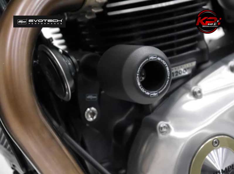 กันล้มกลาง Evotech Triumph Speed Twin 900 Crash Protection (2023+)