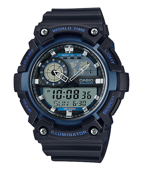 Casio Standard 10-YEAR BATTERY รุ่น AEQ-200W-2AV