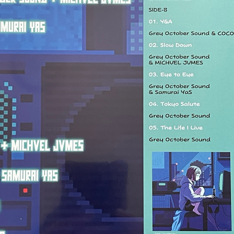 แผ่นเสียง TIMELESS LO-FI [Analog] Grey October Sound , Vinyl, LP ,Japan มือหนึ่ง ซีล