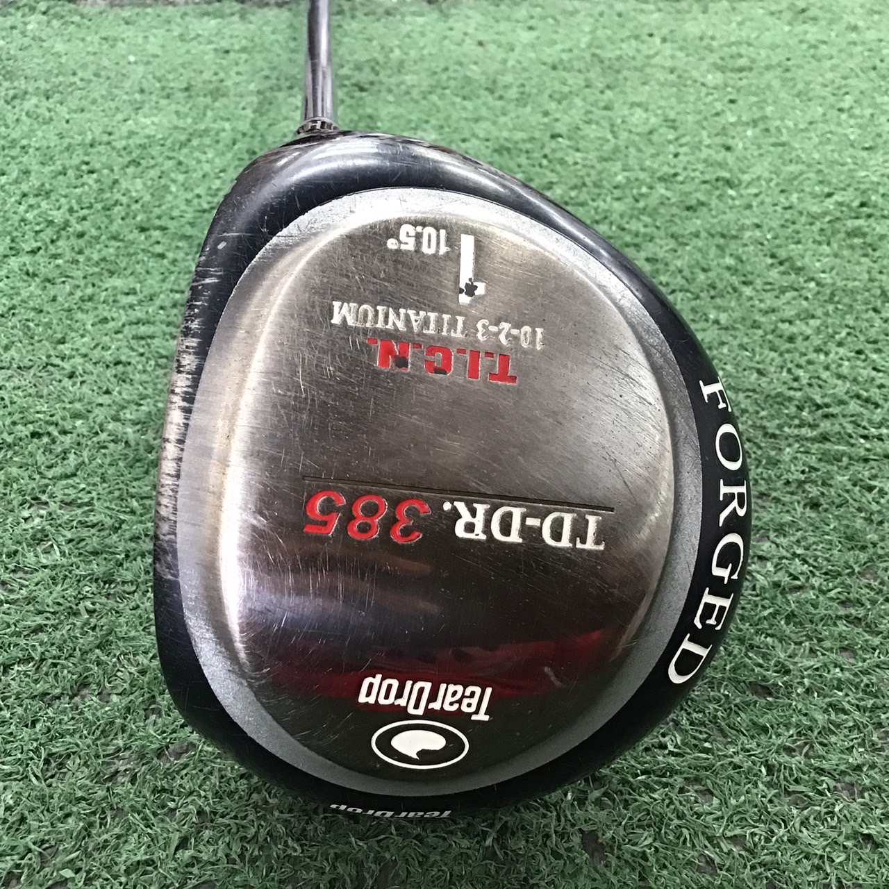 DRIVER 10.5 องศา Tear Drop : DR.385 T.I.C.N. / TOUR FLEX-S ก้านกราไฟร์