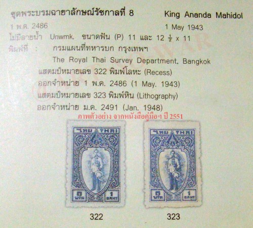 s3122-แสตมป์พระบรมฉายาลักษณ์ รัชกาลที่ 8 พ.ศ.2491 ติดกัน 4 ดวง พิมพ์หิน หายาก ใช้แล้ว ราคาเบา น่าสะสมครับ