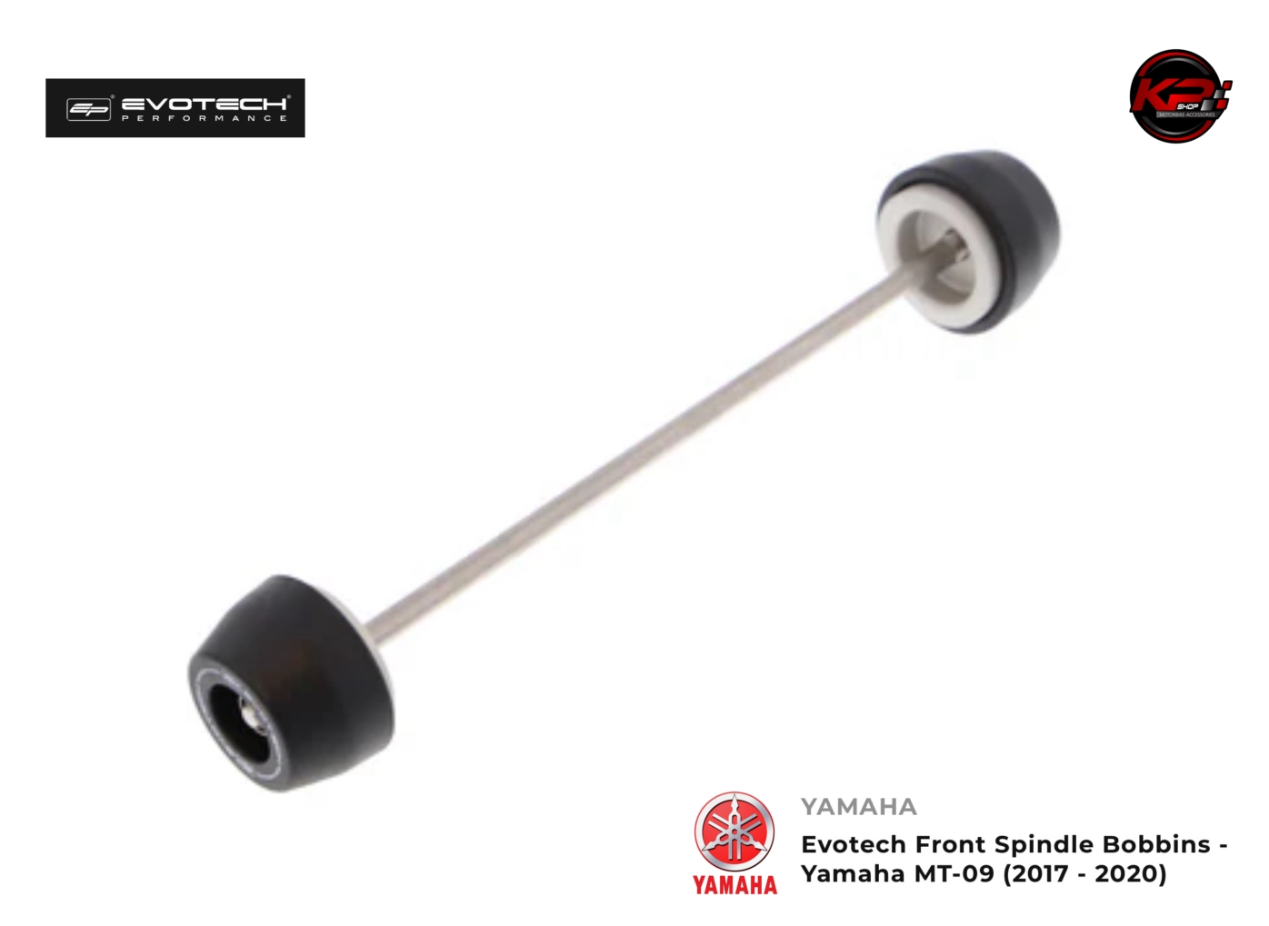 กันล้มหน้า Evotech Front Spindle Bobbins - Yamaha MT-09 (2017 - 2020)