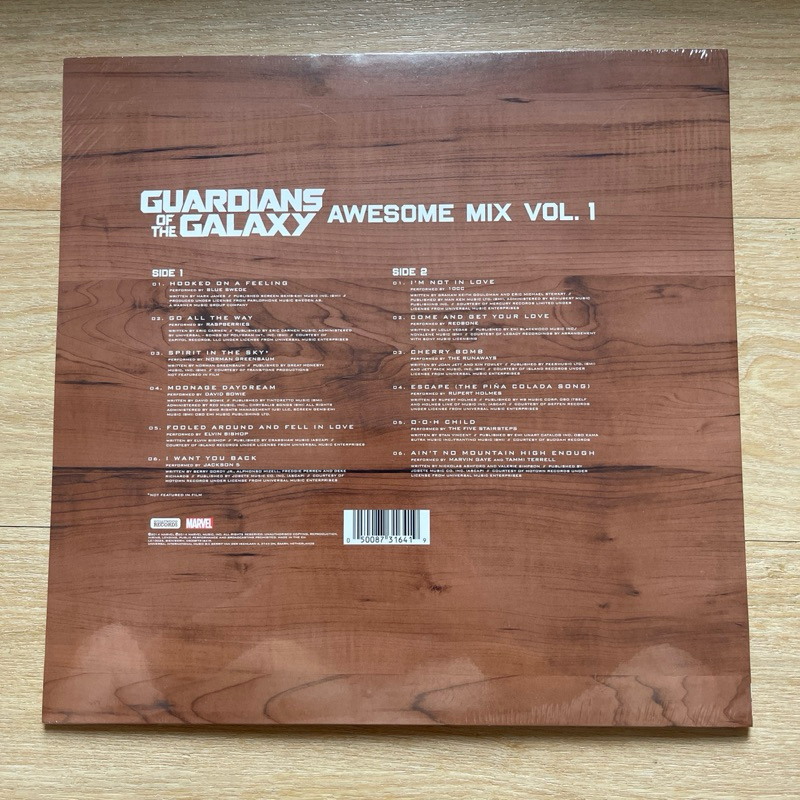 แผ่นเสียง Guardians Of The Galaxy Awesome Mix Vol. 1 ,Vinyl, LP, Compilation ,EU มือหนึ่ง ซีล