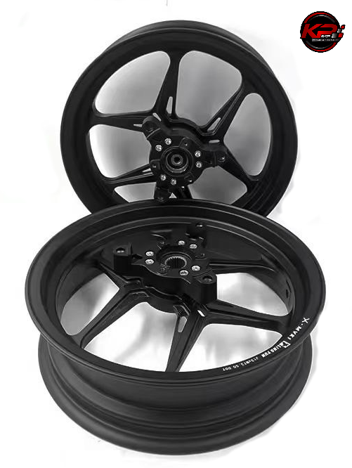 ล้อแต่ง CNC อลูมิเนียม FOR YAMAHA NMAX 155 2020+ (jasso) สีดำ