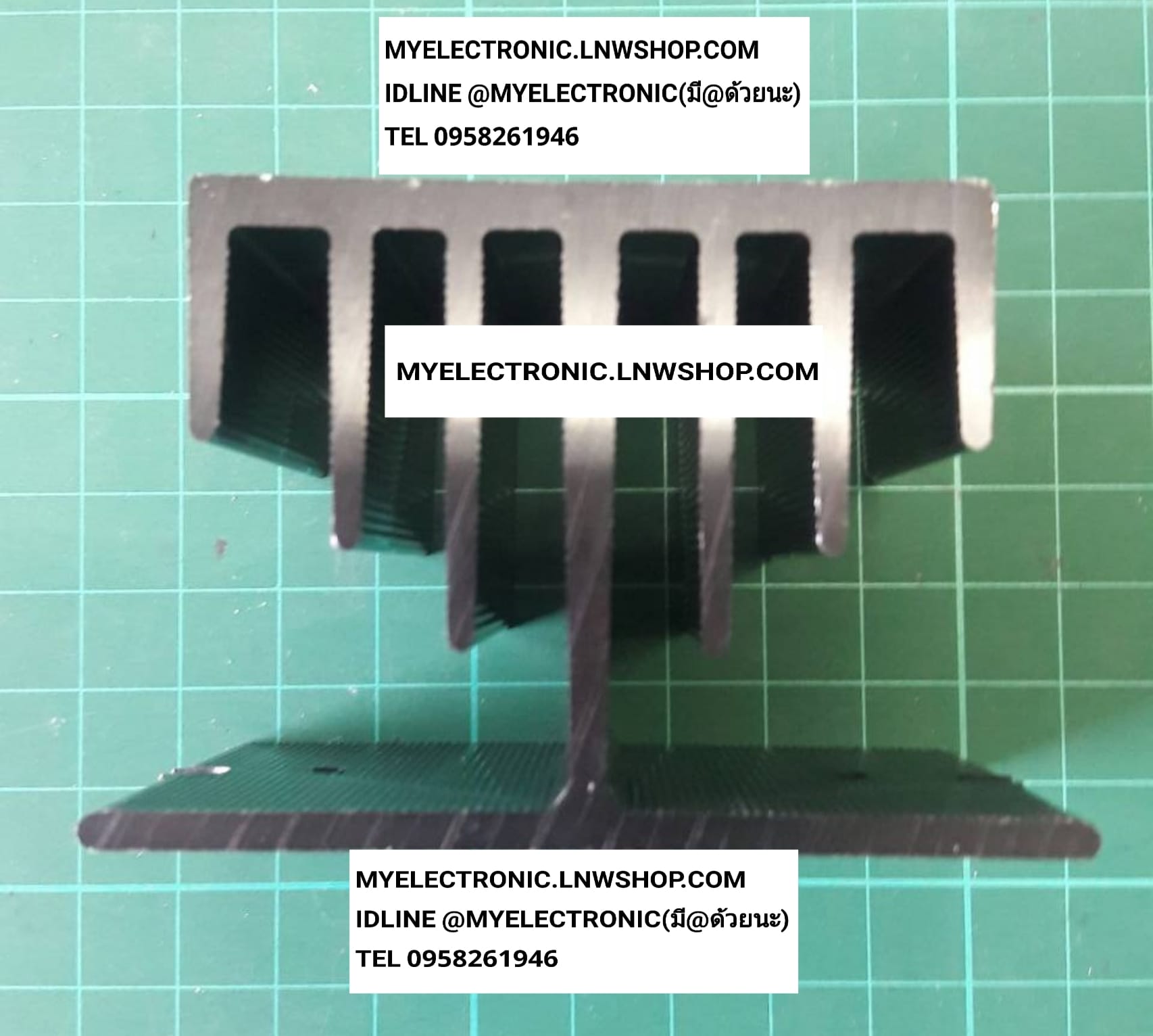 ขาย ฮีทซิ้งโซลิสสเตจรีเลย์ ฮีทซิ้ง สำหรับติด โซลิสสเตจรีเลย์ สีดำ HEATSINK ยี่ห้อ ราคา ตัวละ . . . .หน่วย บาท