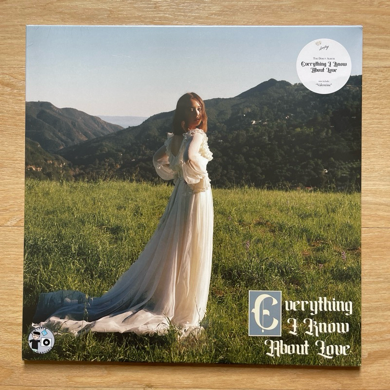 แผ่นเสียง Laufey - Everything I Know About Love , Vinyl, LP, Album, Repress มือหนึ่ง ซีล