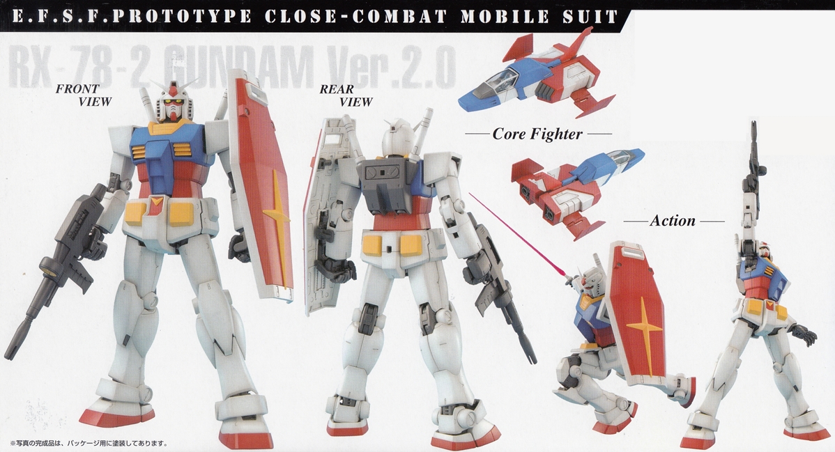 MG 1/100 RX-78-2 Gundam Ver. 2.0