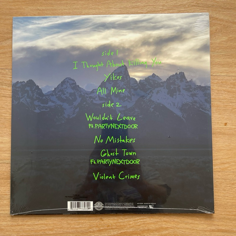 แผ่นเสียง Kanye West - Ye ,Vinyl, LP, Album, Hip Hop, Funk / Soul มือหนึ่ง ซีล