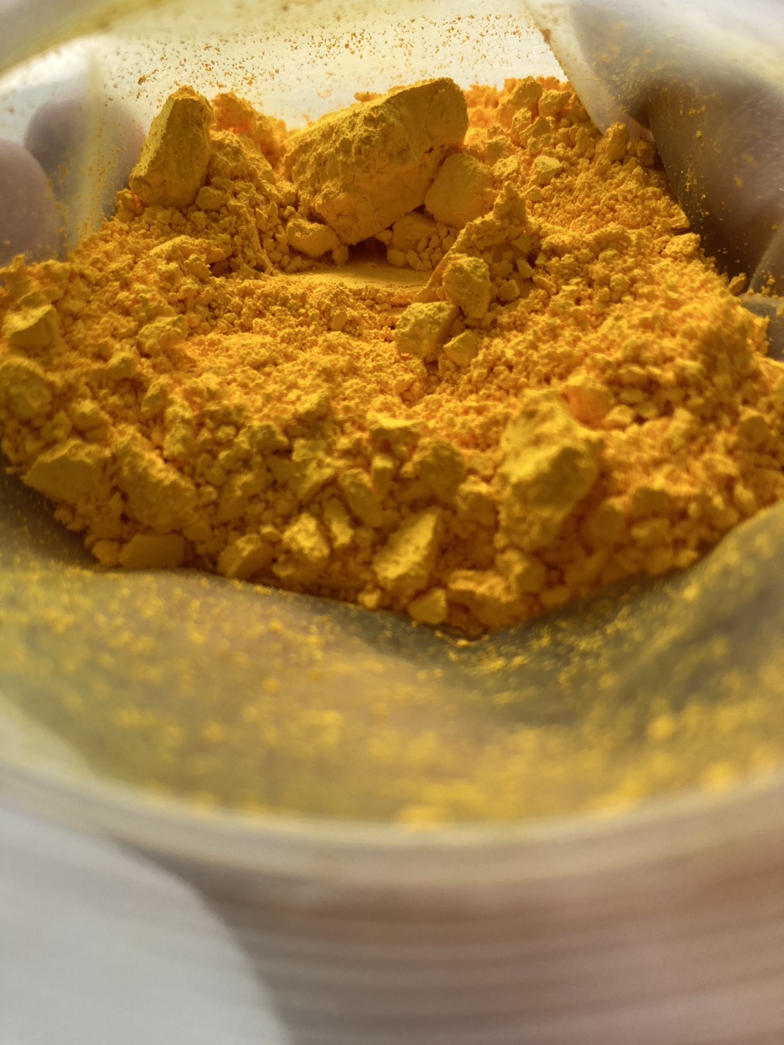 สีเหลืองละลายในน้ำมัน FD&C ขนาด30กรัม