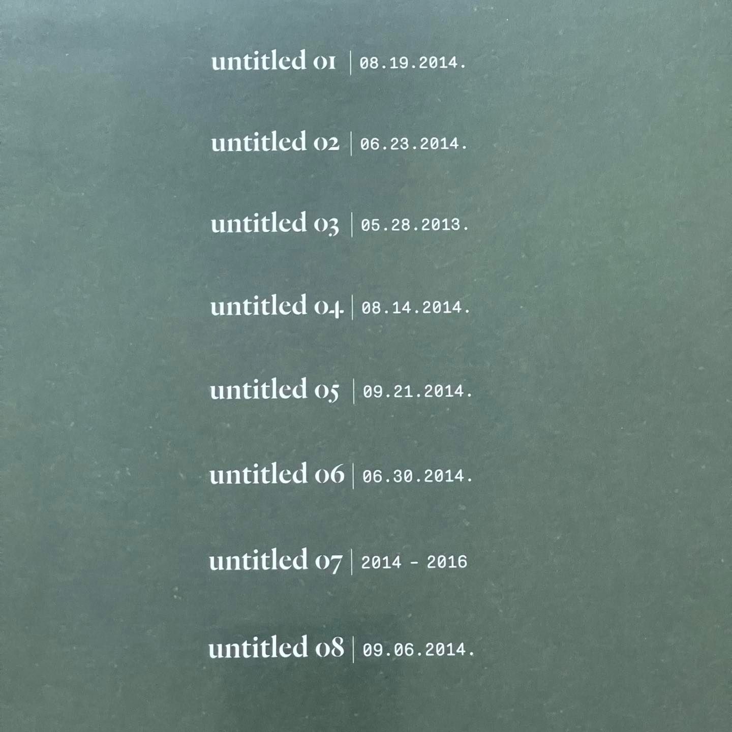 Kendrick Lamar – Untitled Unmastered.Vinyl, LP, Album แผ่นเสียงมือหนึ่ง ซีล