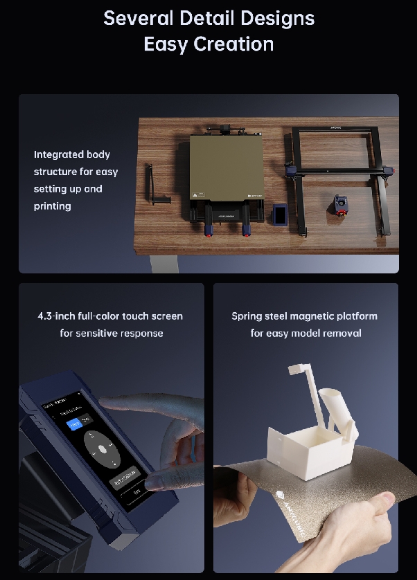 เครื่องพิมพ์ 3 มิติ (3D Printer) Anycubic Kobra 2 Max by In2real3d