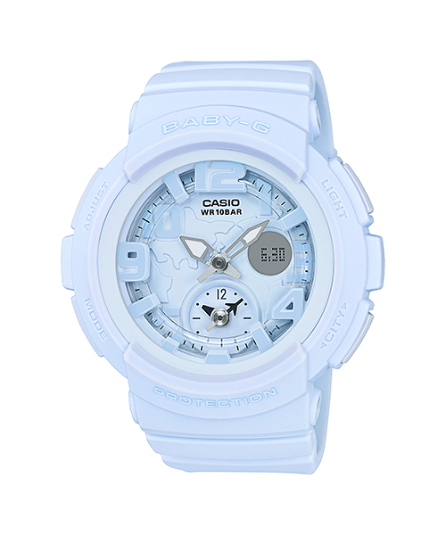 Casio Baby-G Beach Traveler Bold Color series รุ่น BGA-190BC-2B