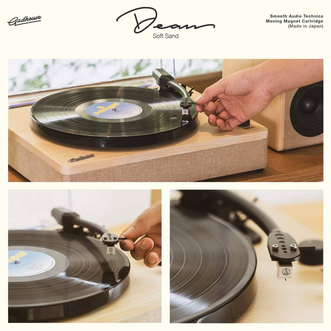เครื่องเล่นแผ่นเสียง Gadhouse DEAN Turntable Stereo System พร้อมลำโพง1คู่ ประกันศูนย์