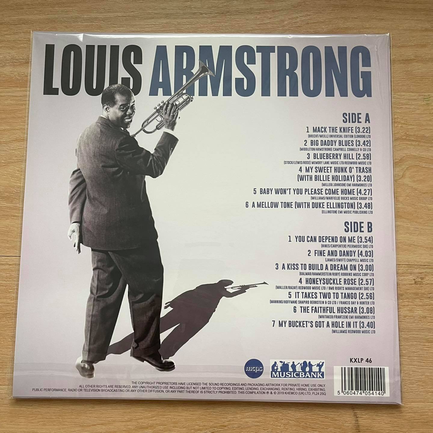 แผ่นเสียง Louis Armstrong- In A Mellow Tone ,Vinyl, LP, Album, Stereo แผ่นเสียงใหม่ ซีล