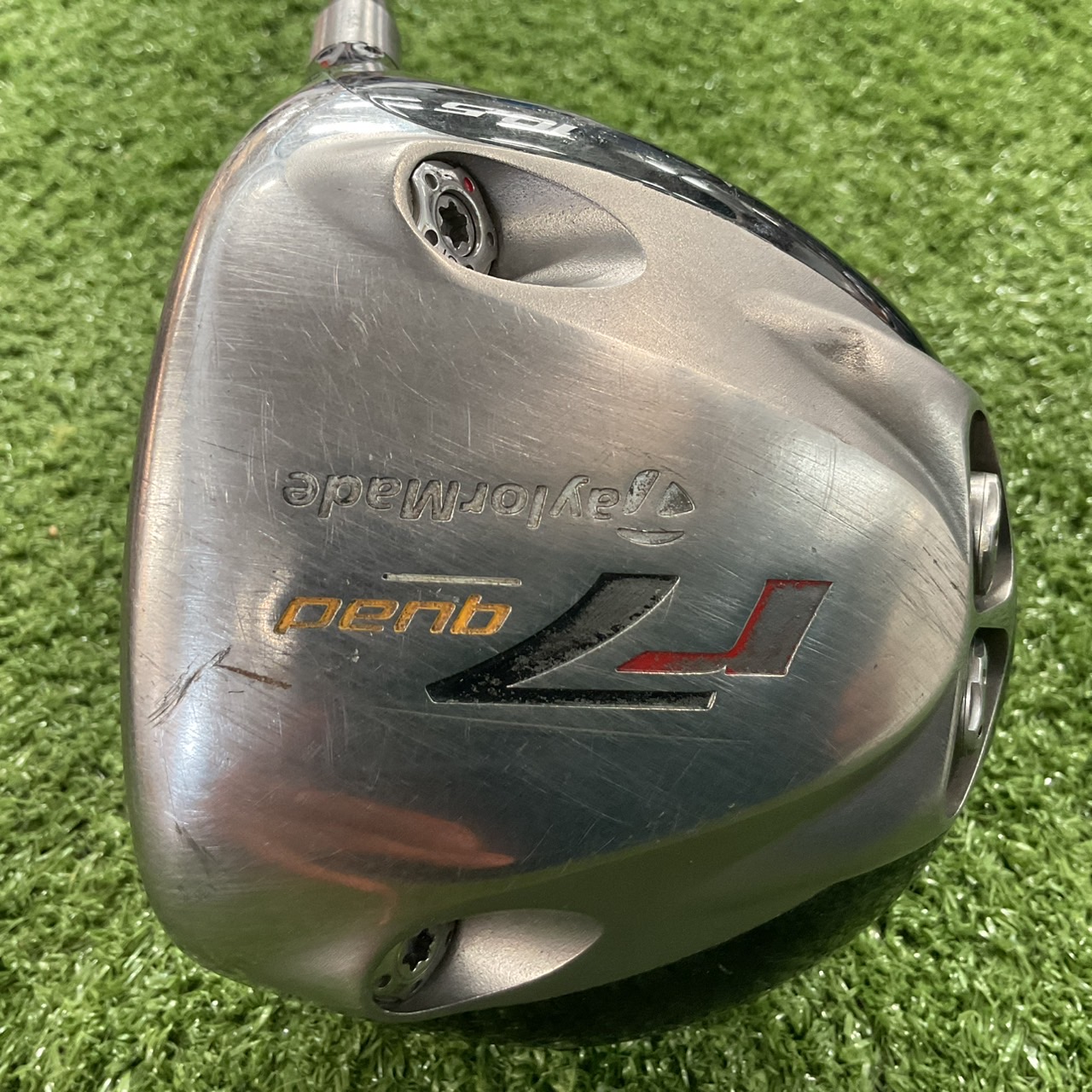 DRIVER 10.5° TaylorMade : r7 quad / TIP FIRM Flex-S ก้านกราไฟร์