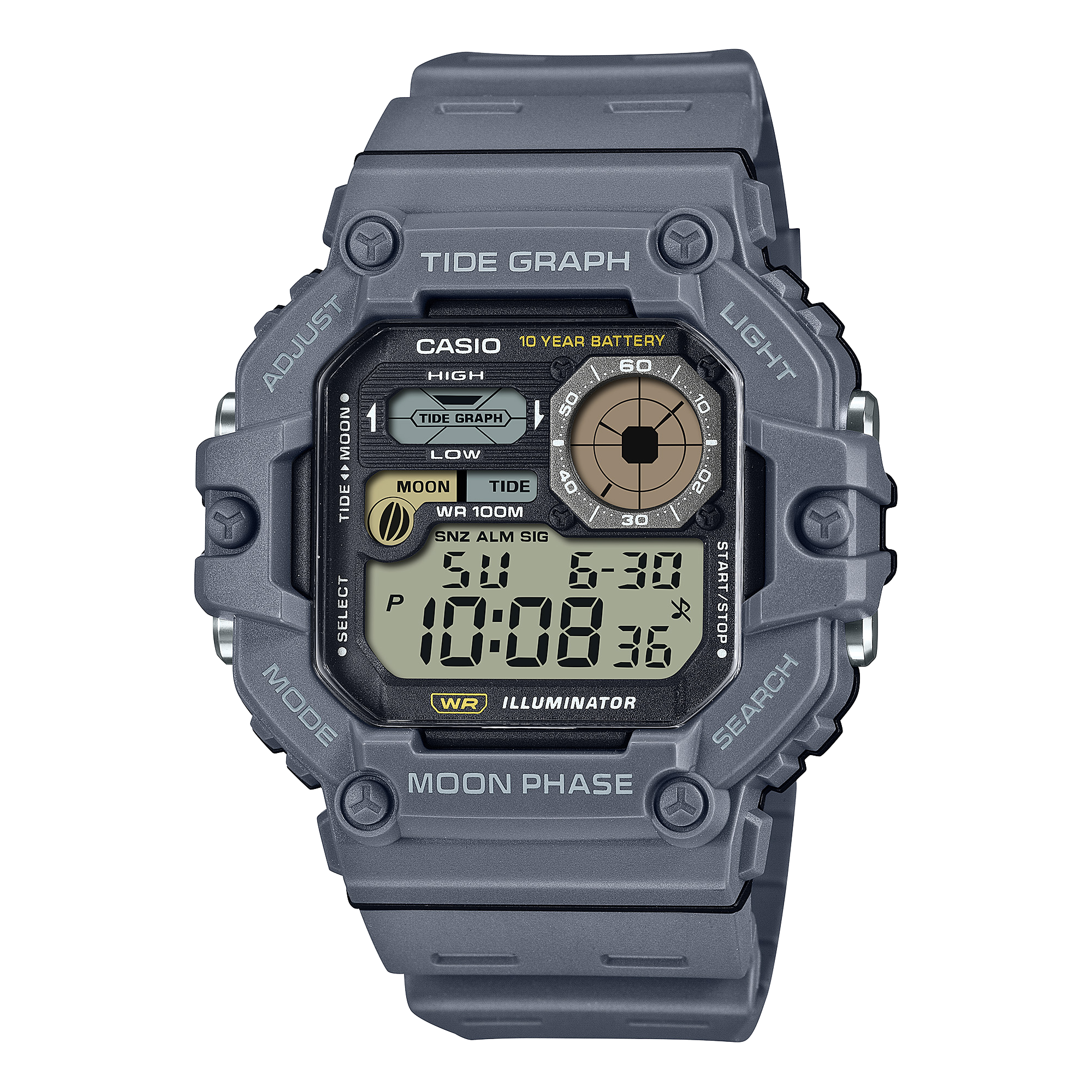 WS-1700H-8AV | ดิจิตอล | วัยหนุ่มสาว | นาฬิกา | CASIO