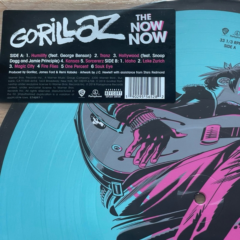 แผ่นเสียง Gorillaz - The Now Now ,Vinyl, LP, Album, Limited Edition, Picture Disc มือหนึ่ง ซีล