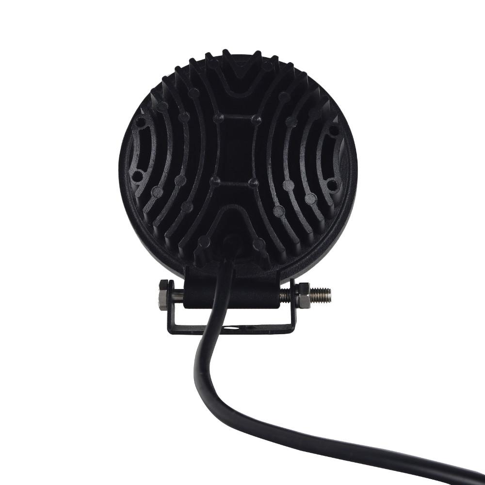 ราคาส่ง ไฟสปอร์ตไลท์ ไฟรถ ไฟท้าย แบบทรงกลม กำลังไฟ 27 Watt ( LED 9 ดวง x 3Watt) ไฟ 12V-24V เเสงขาว จำนวน 1 ชิ้น