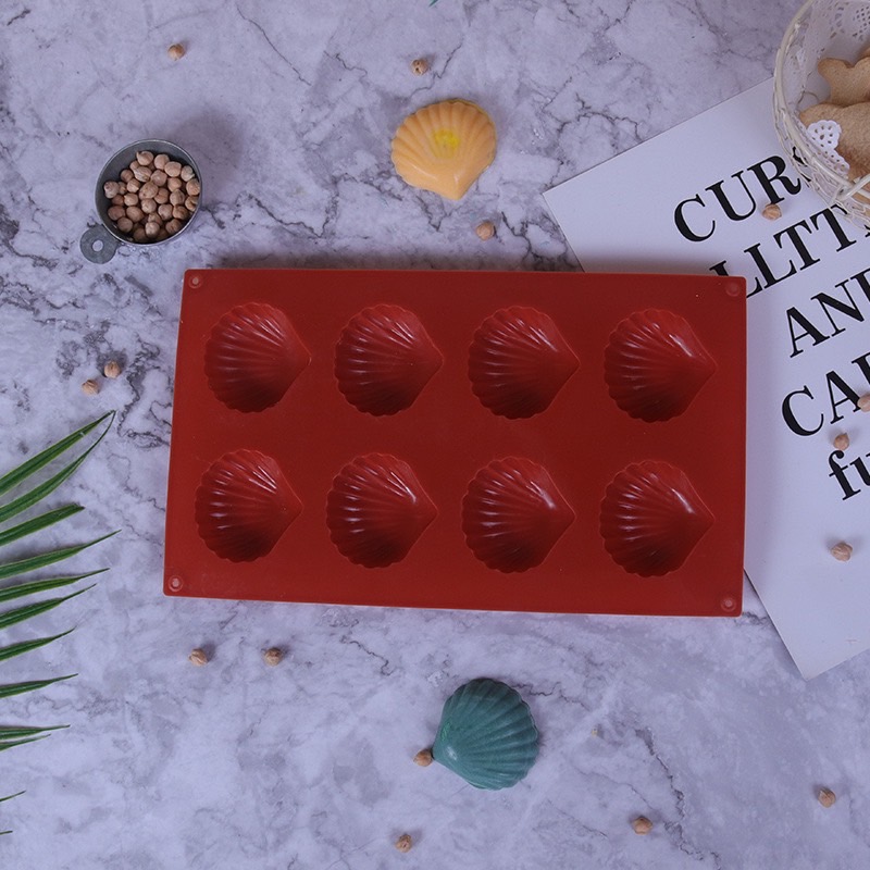 แม่พิมพ์เปลือกหอย ขนาด30กรัม 15ช่อง