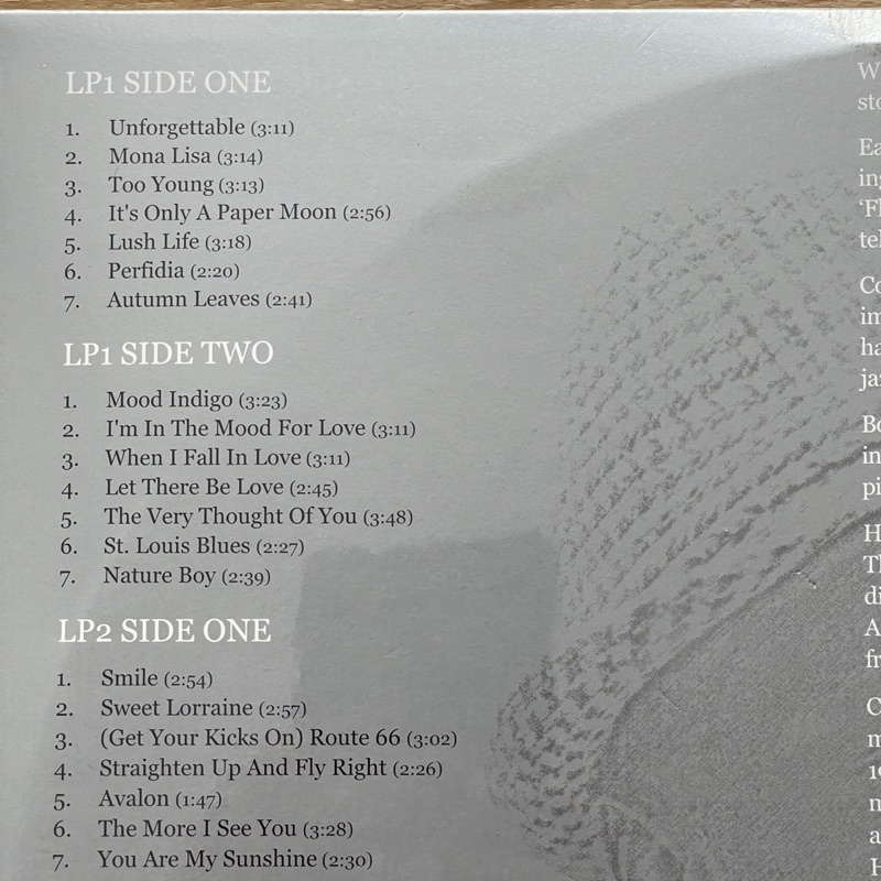 แผ่นเสียง Nat King Cole - The Platinum Collection ,3 x White Vinyl, LP, Compilation, มือหนึ่ง ซีล