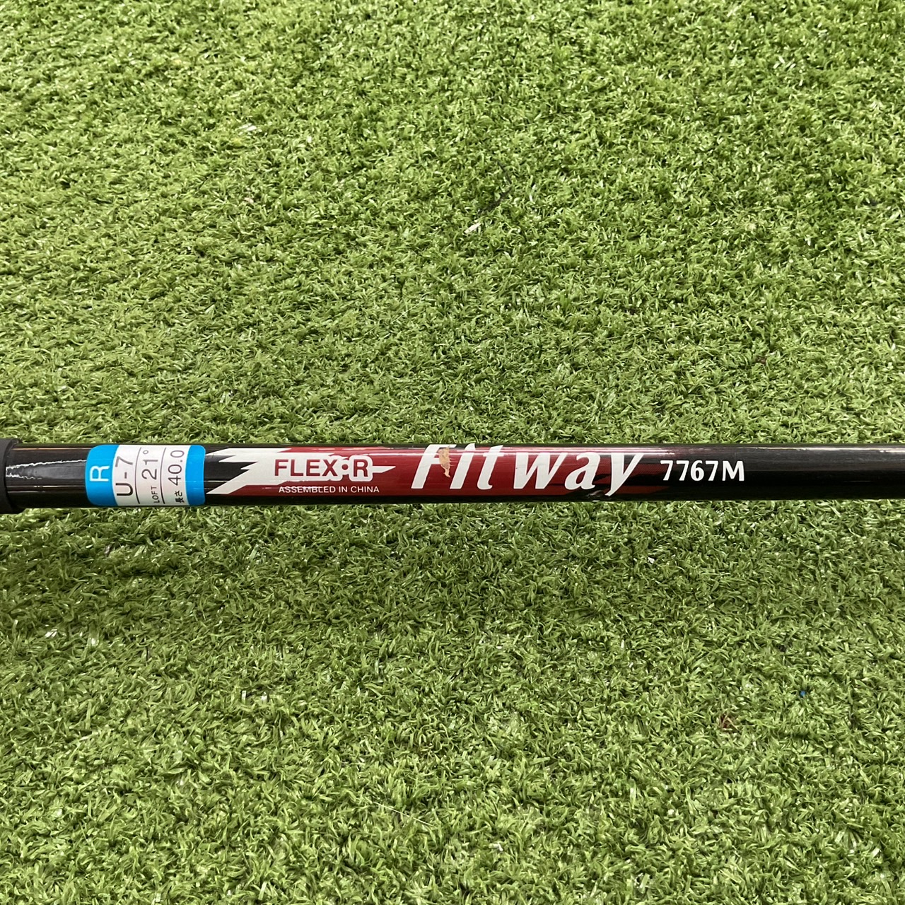 UTILITY 21° Fitway : U7 / 7767M Flex-R ก้านกราไฟร์