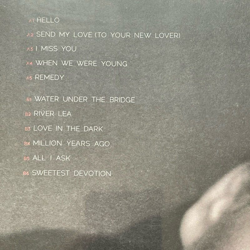 แผ่นเสียง Adele อัลบั้ม Adele 25 ,Vinyl, LP, Album,มือหนึ่ง ซีล