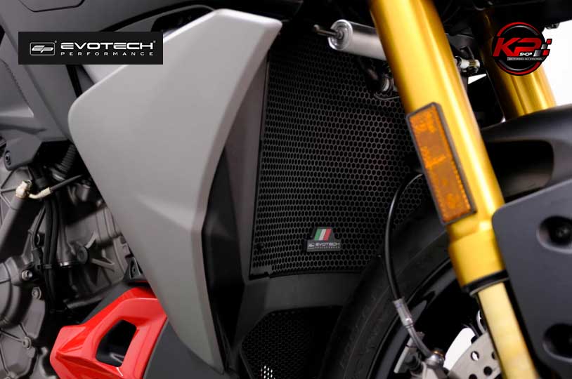 การ์ดหม้อน้ำ Evotech Radiator Guard - Ducati Streetfighter V2 (2025+)