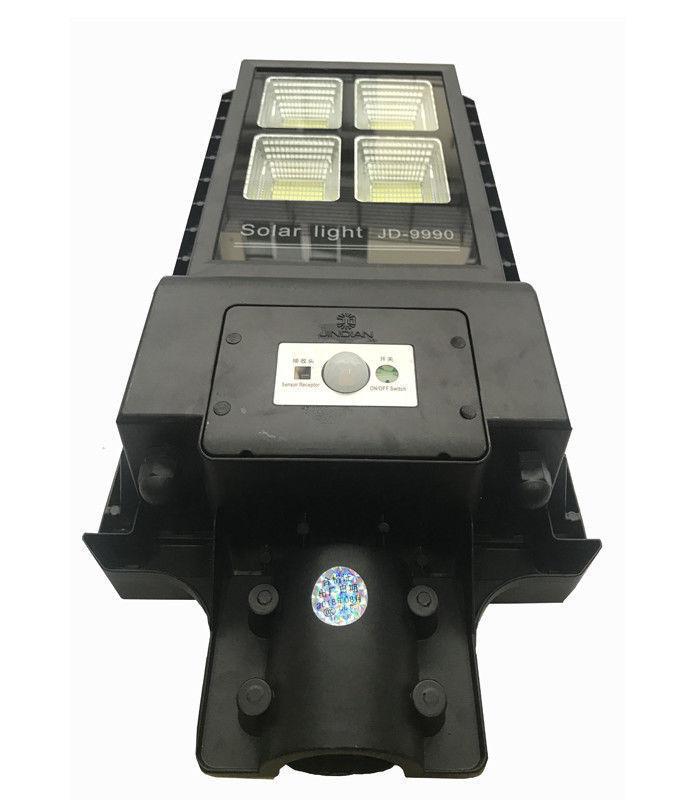 สว่างสุด 90W 432 LED Solar Street light โคมไฟถนนโซล่าเซลล์ led 90W มีระบบ PIR SENSOR สามารถปรับความสว่างคงที่ได้ ควบคุมการใช้งานด้วยรีโมท เเสงขาว พร้อมขายึดยาว 45 cm
