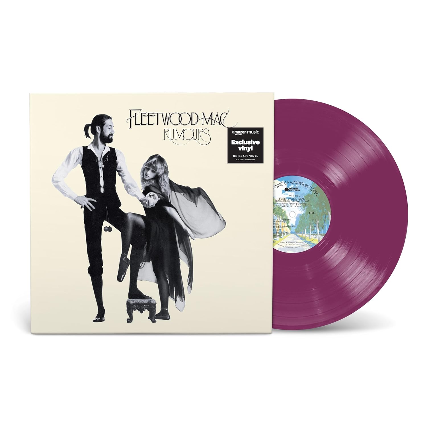 แผ่นเสียง Fleetwood Mac - Rumours Grape Translucent Vinyl , LP, Album, Reissue, Stereo , US มือหนึ่ง ซีล